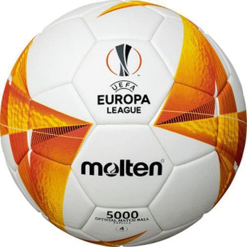 F4u5000 G0 モルテン Molten サッカーボール 検定球 Uefa ヨーロッパリーグ 21キッズ 4号球 ホワイト オレンジ