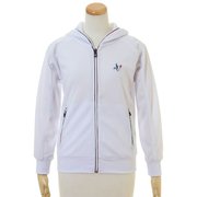 CL5KUY04 XL WHT [ワッフルウイルスカットUVパーカー レディース XLサイズ ホワイト]