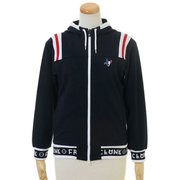 CL5KUY08 XXL NVY [接結裏毛ZIPパーカー レディース XXLサイズ ネイビー]