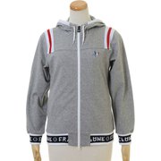 CL5KUY08 XL MGRY [接結裏毛ZIPパーカー レディース XLサイズ ミディアムグレー]