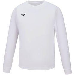 ヨドバシ Com ミズノ Mizuno 32ma ナビドライtシャツ 長袖 丸首 メンズ 2xl ホワイト ブラック 通販 全品無料配達