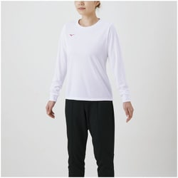 ヨドバシ Com ミズノ Mizuno 32ma ナビドライtシャツ 長袖 丸首 レディース S ホワイト ライトピンク 通販 全品無料配達