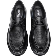 1290A [H.O.WALK MOCCASIN （Uーチップ） 型押し BK 26cm]