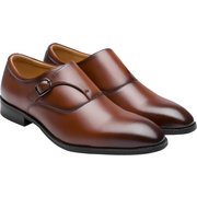 DA723B [H.O.WALK MONK STRAP SHOES モンクストラップ BR 26cm]