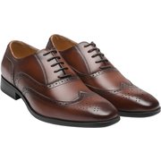 DA620B [H.O.WALK WING-TIP SHOES ウィングチップ BR 25cm]