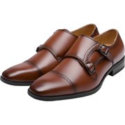 DA650B [H.O.WALK MONK STRAP SHOES モンクストラップ BR 28cm]