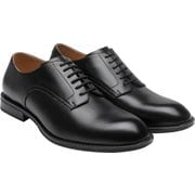 DA215A [H.O.WALK PLAIN TOE SHOES プレーントゥ BK 25.5cm]
