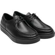 DA501A [H.O.WALK MOCCASINS SHOES モカシンスニーカー BK 25cm]