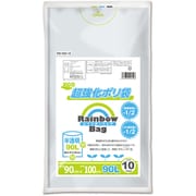 レインボーバッグ 90L 0.025mm 半透明 10P RB-N90-10