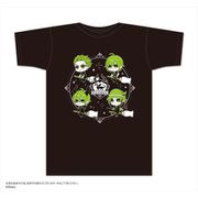 ディズニー ツイステッドワンダーランド 飛行術ボトル入りTシャツ G ディアソムニア寮 黒 [キャラクターグッズ]