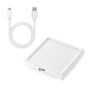 Qi充電器 スマホ充電器 5W ワイヤレス オリジナル 着せ替え W-QA19WH