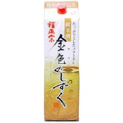 福正宗 金色のしずく パック 13度 1800ml [日本酒]