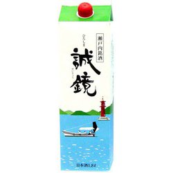 誠鏡 パック 15度 1800ml [日本酒]