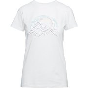 ウィメンズ サミットスクリブルティー BD63114 002 ホワイト Lサイズ [アウトドア Tシャツ レディース]