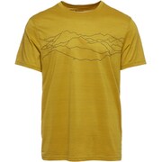メンズ ジェネシステックティー BD67103 002 サルファー マウンテン プリント Mサイズ [アウトドア Ｔシャツ メンズ]