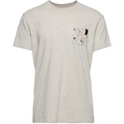 メンズ ポケットスクエアティー BD67128 001 バーチヘザー/ジムホールドプリント XSサイズ [アウトドア Ｔシャツ メンズ]