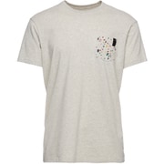 メンズ ポケットスクエアティー BD67128 001 バーチヘザー/ジムホールドプリント Sサイズ [アウトドア Ｔシャツ メンズ]