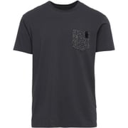 メンズ ポケットスクエアティー BD67128 001 カーボン/ロックテクスチャープリント Mサイズ [アウトドア Ｔシャツ メンズ]