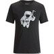 メンズ S/Sペースショットティー BD67562 001 ブラック XLサイズ [アウトドア Ｔシャツ メンズ]