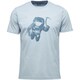 メンズ S/Sペースショットティー BD67562 003 ストーンブルー XSサイズ [アウトドア Ｔシャツ メンズ]