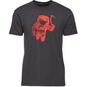 メンズ S/Sペースショットティー BD67562 010 カーボン XSサイズ [アウトドア Ｔシャツ メンズ]