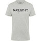 メンズ ネイルドイットティー BD67617 001 ニッケルヘザー XLサイズ [アウトドア Ｔシャツ メンズ]