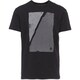 メンズ ブロックプリントマウンテンティー BD67618 001ブラック XSサイズ [アウトドア Ｔシャツ メンズ]