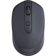 ワイヤレスマウス 左右対称形状 静音タイプ ブラック IM-R02-B