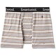 Ms メリノ150ボクサーブリーフ SW62030 ライトグレーヘザーストライプ 008 Mサイズ [アウトドア　ボクサー　メンズ]