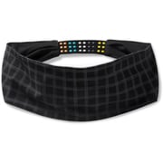 メリノスポーツヘッドバンド SW66023 ブラックプラッドプリント 003 [スポーツウェア アクセサリ ヘッドバンド]