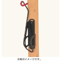 バイクハンガーV2 壁掛け用（縦吊りタイプ） 黒