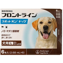 ヨドバシ Com 日本全薬工業 フロントラインスポットオンドッグ 犬用 L 40kg未満 6本入 犬用医薬品 ノミ マダニ駆除 通販 全品無料配達