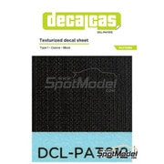 DCL-PAT012 1/12 カーボンデカール 平織・粗目タイプ [プラモデル用品]