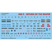 CD72034 1/72 エアクラフト用デカール 無人航空機 MQ-9 リーパーの帰還 [プラモデル用品]