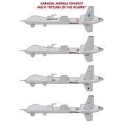 CD48077 1/48 エアクラフト用デカール 無人航空機 MQ-9 リーパーの帰還 [プラモデル用品]