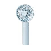 flowflowflow 小型ハンディファン USB扇風機 2000mA 3段階調整 小型 ブルー FAN-U214BU