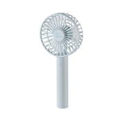 flowflowflow スタンダードハンディファン USB扇風機 2000mA 4段階調整 大風量 ブルー FAN-U215BU