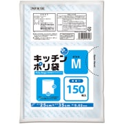 プラスプラスキッチンポリ袋LD-M増量 透明 150P PKP-M-150