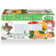 キッチンポリバッグマチ付 M 半透明 200P CB-BM-200