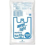 エプロンライト 2L/45号 乳白 100P EL-W45-100