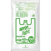 エプロンライト 2L/45号 半透明 100P EL-N45-100