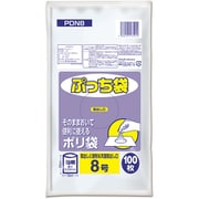 ぷっち袋 8号 0.02mm 透明 100P PDN8