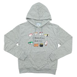 ヨドバシ Com ファインプラス おしゅしだよ かいてんおしゅし プルパーカー H Gray Lサイズ 通販 全品無料配達