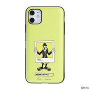 ミラーカードケース グーフィー iPhone 11/XR用