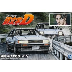 059654 1/24 頭文字Dシリーズ No.13 秋山 渉 AE86レビン [組立式プラスチックモデル]