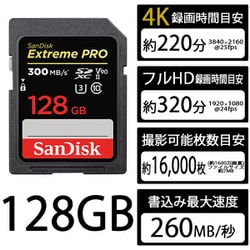 サンディスク Extreme PRO SDXC UHS Ⅱカード 128G