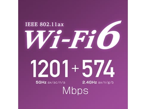 ヨドバシ.com - アイ・オー・データ機器 I-O DATA Wi-Fiルーター Wi-Fi 6（11ax）対応 1201＋574Mbps  可動式アンテナ搭載 ホワイト WN-DEAX1800GRW 通販【全品無料配達】