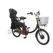 電動アシスト自転車 ふらっか~ず ココッティアシスト 20型 内装3段変速 ASFRR203Y メタリックブラウン