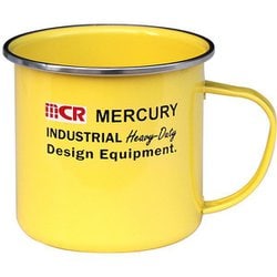 ME049599 [エナメル マグカップ 500ml イエロー]