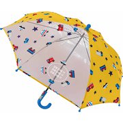 581-011 [長傘 45cm ドライビングカーズ イエロー]